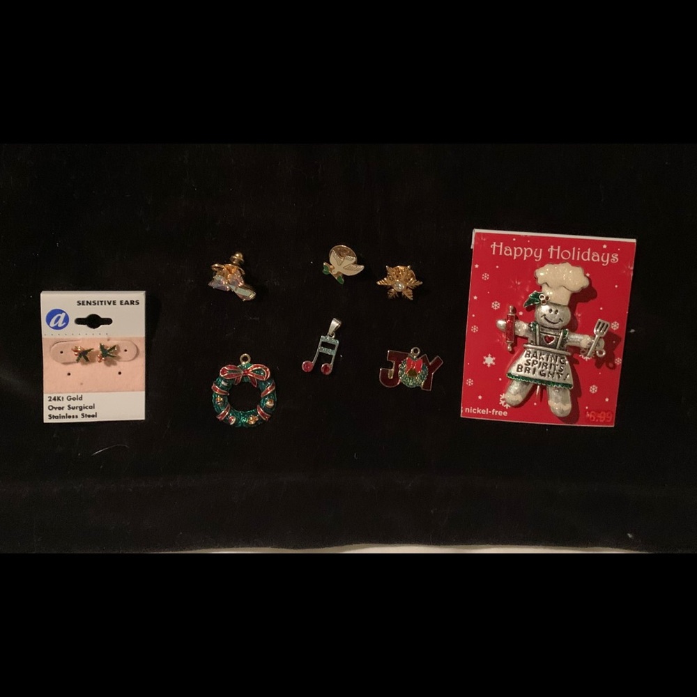 Christmas Holiday Jewelry assorted